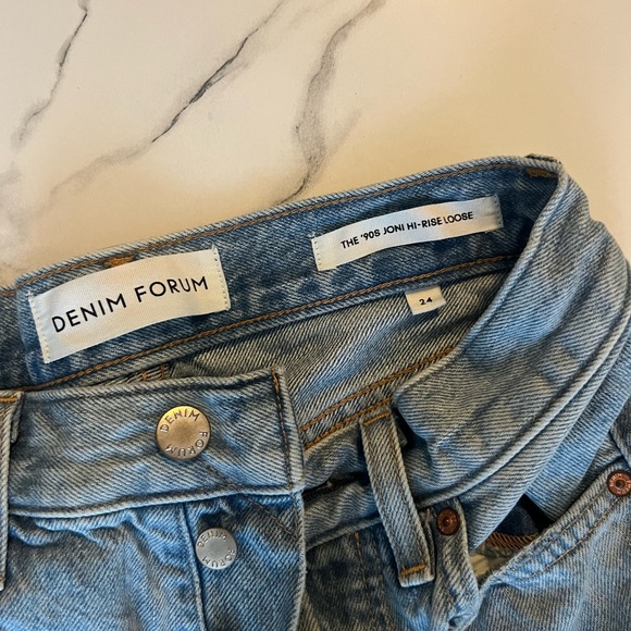DENIUM FORUM - The Joni High Rise Loose Aritzia Size 24 - Picture 4 of 4